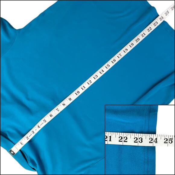 GJT Classics Polo Tennis Golf Chukker Turquoise Size XL Turquoise Blue - Picture 7 of 8